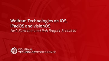 Wolfram Technologies on iOS, iPadOS and visionOS