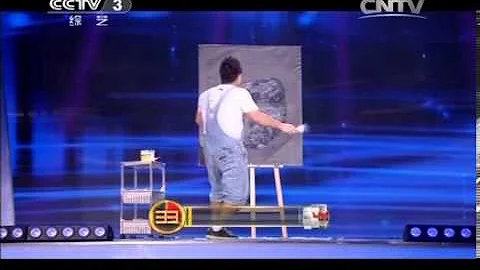 黃金100秒 [黃金100秒]行為藝術畫 表演：黃鳳榮 20131201 - 天天要聞