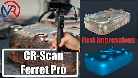 Cr-scan Ferret Pro 3D scanner. First Impressions