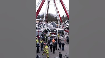 Amusement Park Ride Disaster, Malfunction Leads to Shocking Collapse!
