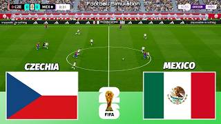 🔴 LIVE | Czechia vs Mexico - FIFA World Cup 2026 | PES 21 Simulation