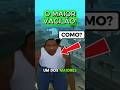 O CJ é o maior VACILÃO da história do GTA! 🤦♂️🚗
