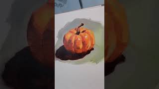 pumpkin oil painting 🎃✨ new video