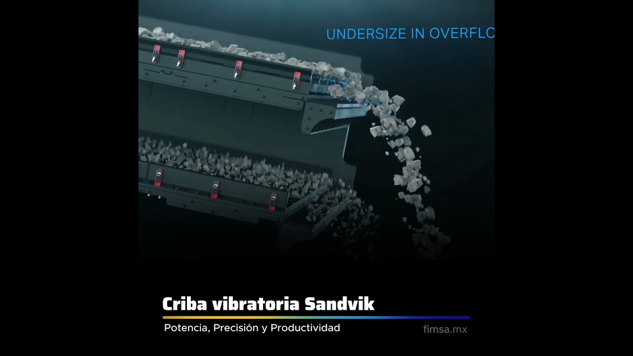 Criba vibratoria Sandvik