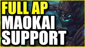 The NEW AP MAOKAI is an absolutely broken HYPERCARRY with NO COUNTERPLAY 💫 - League of Legends
