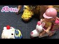 メルちゃん おうちへおとどけ！うさぎさんバイク  出前ごっこ | Mell-chan Doll cute delivery scooter いちごキッズちゃんねる