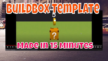 Buildbox Template Made in 15 Minutes... Free Coin Box