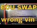 How to program VIN after ECU swap.