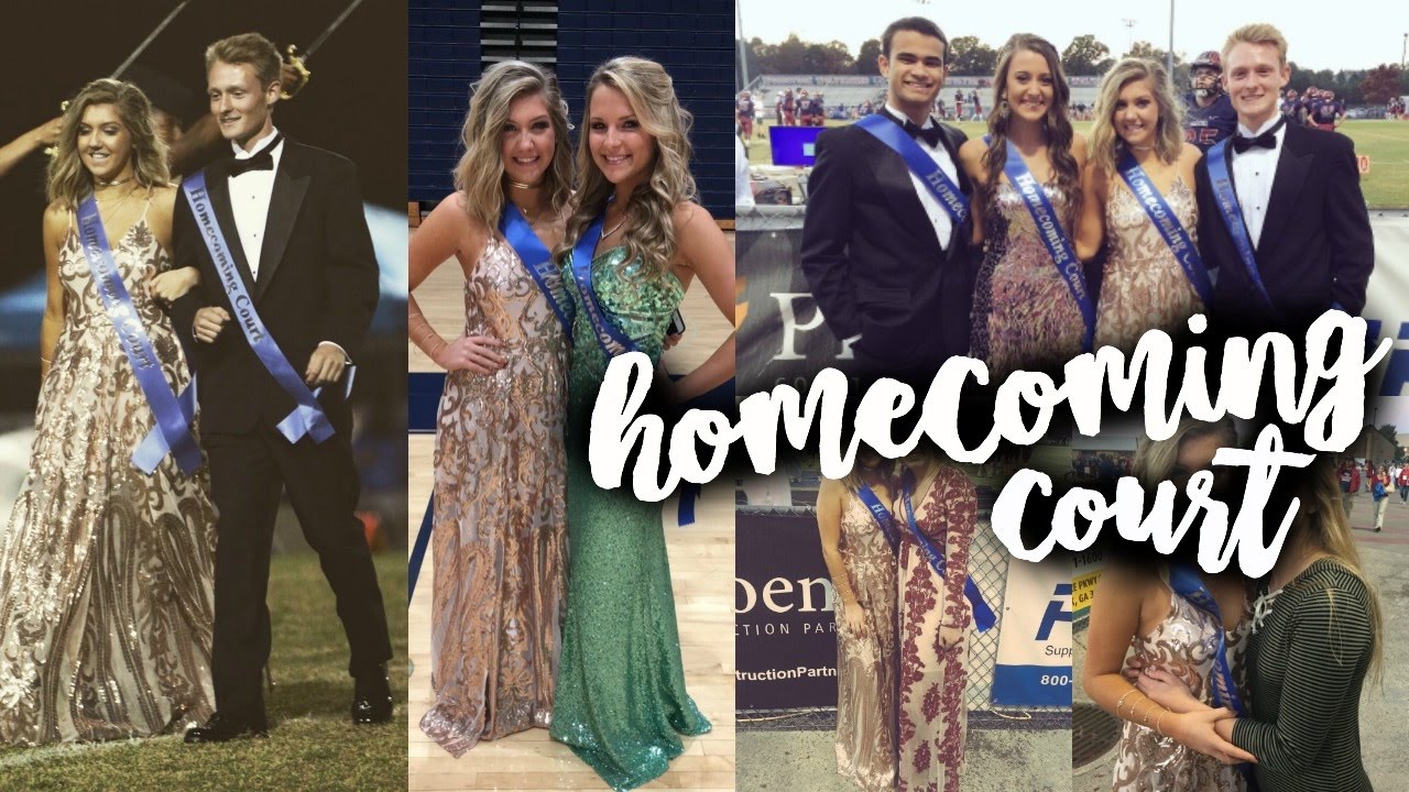 hoco court dresses