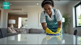 The Hidden Heroes Behind Every Clean Space | Professional Cleaning Services with Tealpot #cleaning