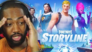 NON Fortnite Player Reacts to Fortnite's Storyline