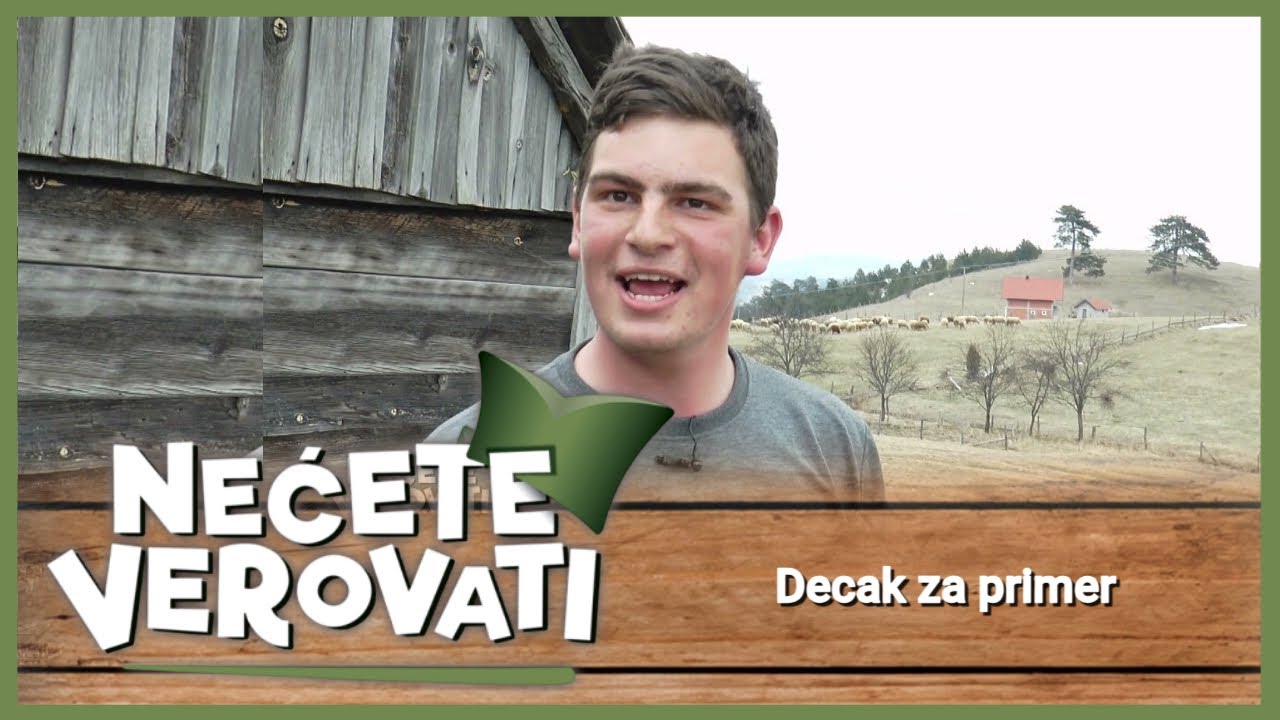 Necete verovati - Decak za primer