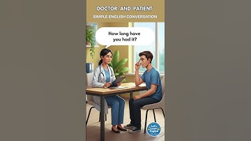 Doctor and Patient  - Simple English Conversation  #english #dailyenglish #learnenglish