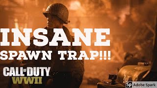 Spawn Trapping Madness on COD WW2