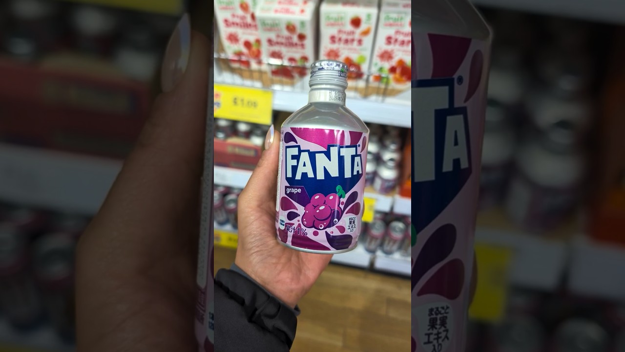 FANTA Виноград/Белый персик, японское издание 🍇 