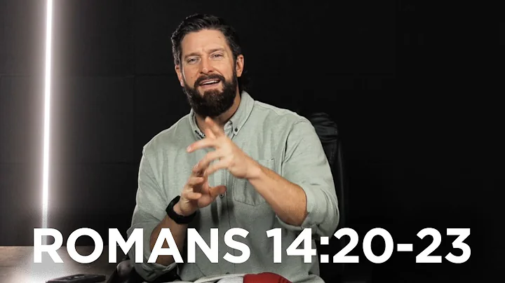 Let God's Conscience Be Your Guide! | Romans 14:20-23
