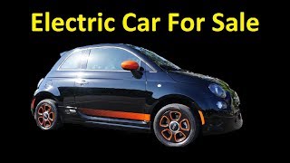 Fiat Electric Car 500E Used off Lease 500 For Sale Cheap 1yr Warranty Fiat 500e Used Craigslist