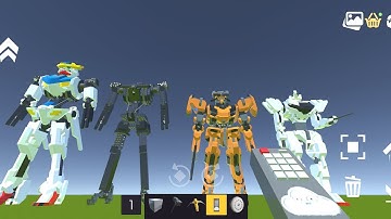 My Robot/gundam evolution in Evertech sandbox.