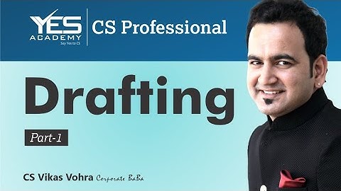 Drafting - Leave & Licence Agreement | CS Professional Drafting | CS Vikas Vohra