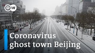 Coronavirus turns bustling Beijing into a ghost town | DW News