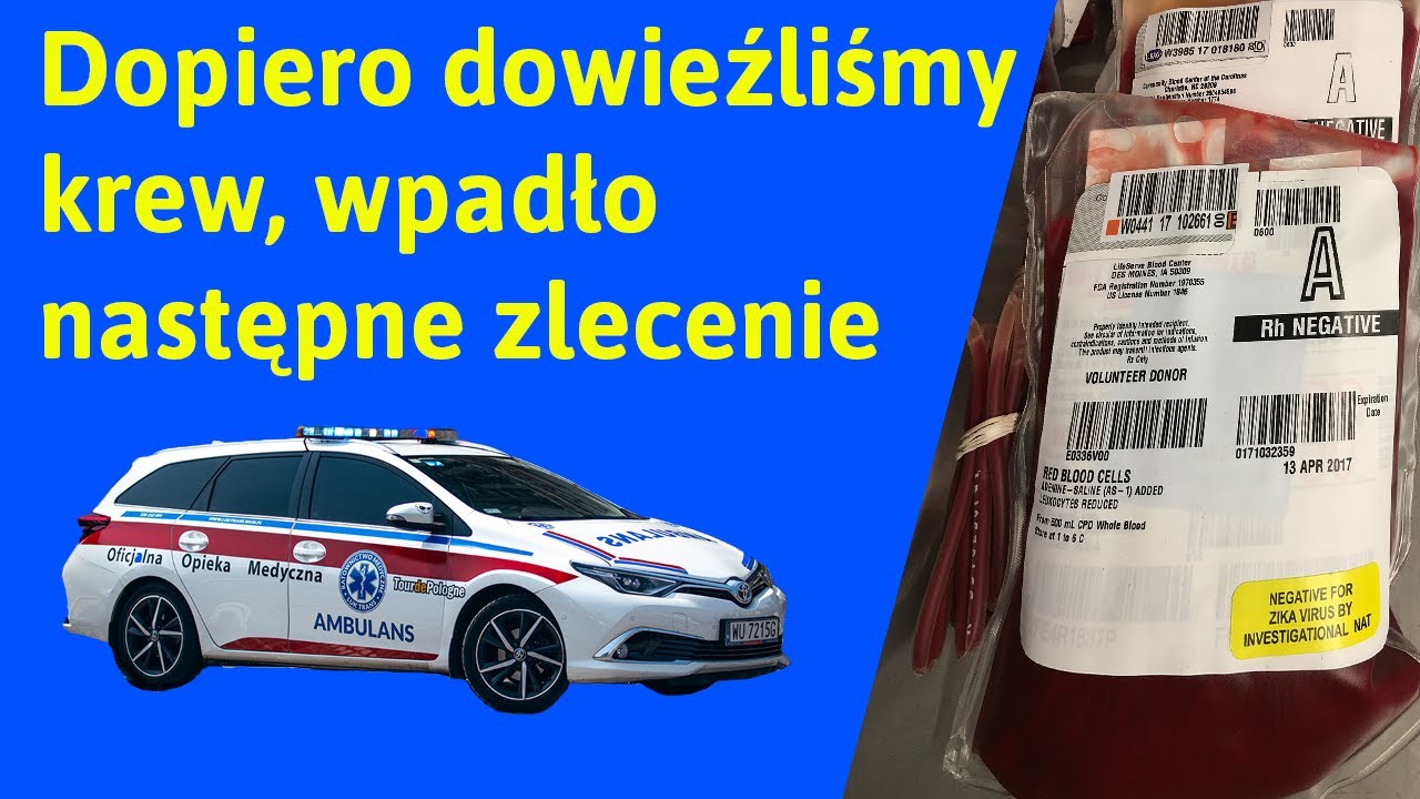 Dopiero dowieźliśmy krew, wpadło następne zlecenie - Karetką przez Warszawę #30