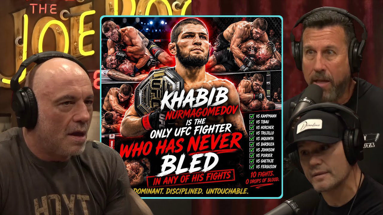 Khabib Is The Only Fighter Who Has Never Bled In Any Of His UFC Fights | JRE MMA Show