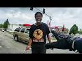 Strange Man Refuses Arrest in the Middle of a Busy Intersection