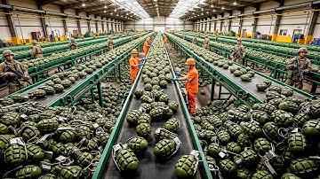 How Hand Grenades Are Made — Inside the Factory