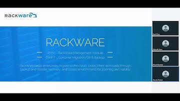 Webinar - Migration, Disaster Recovery and Backup made easy using RackWare RMM