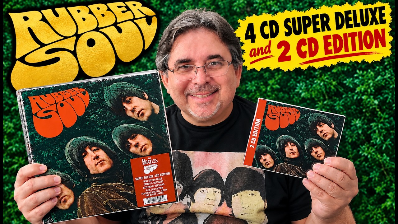 NEW! Beatles RUBBER SOUL '4CD Super Deluxe' & '2CD' Editions