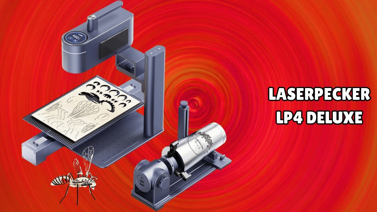 LaserPecker LP4 Deluxe Laser Engraving Machine – Ideal For Jewelry And Custom Items – REVIEW