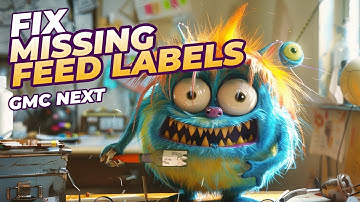 Fix Missing Feed Label Option In Google Merchant Center Next