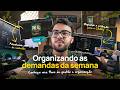 Organizando as demandas de design da semana (migrei a gestão para o ClickUp) | VLOG