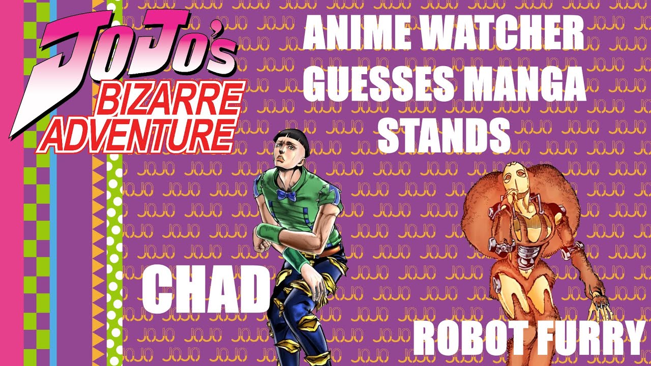 JoJo Anime Watcher Guesses Manga Stand Names YouTube