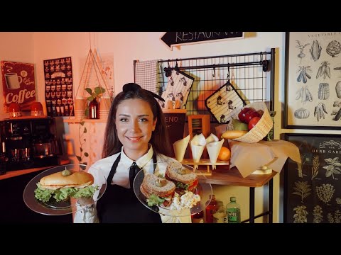 ASMR | Sana Sandviç Hazırlıyorum 🍔 | Türkçe ASMR