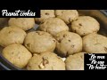 Homemade peanut cookies recipe  best peanut cookies recipe  cookies without oven beater and egg