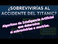 ¿Sobrevivirías al Titanic?