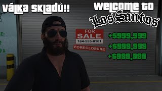 💰 Válka skladů na WTLS | GTA 5 | FiveM CZ