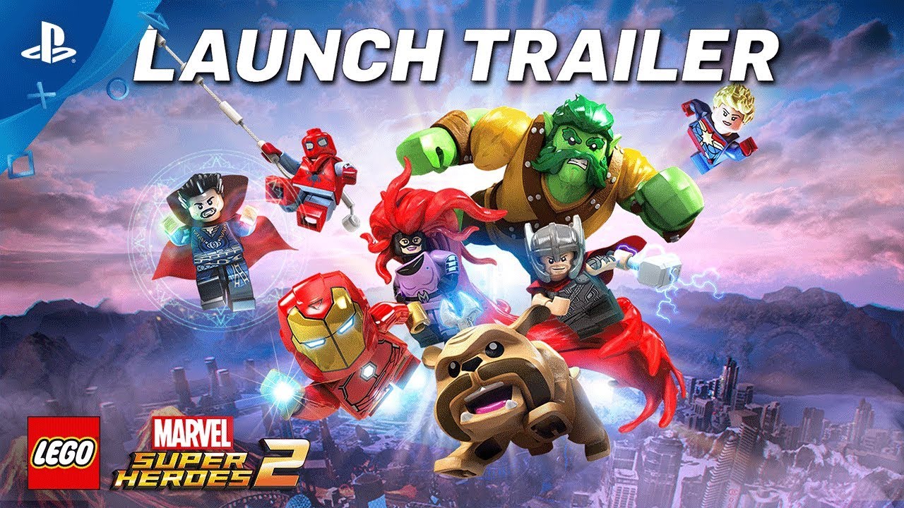 LEGO Super Heroes 2 Launch PS4 - YouTube