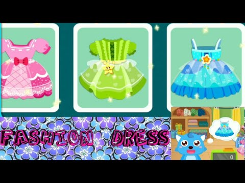 Baby panda's fashion dress up games #4 | babybus gameplay - YouTube