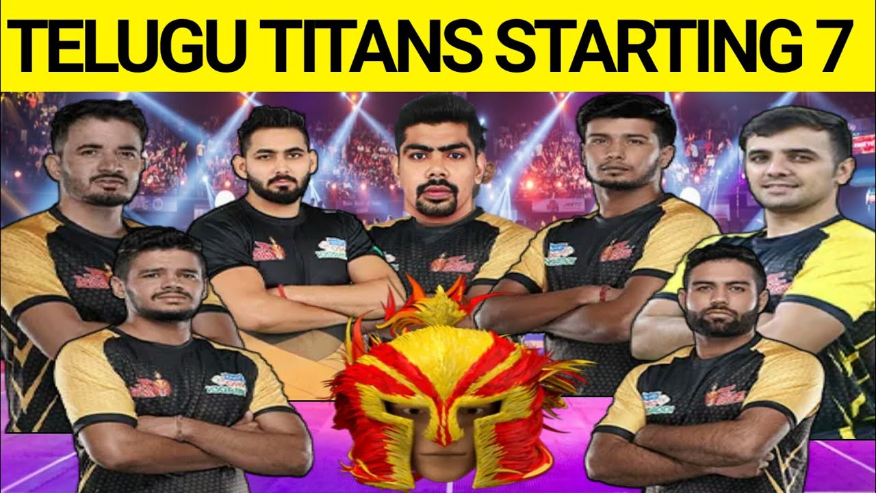 Pro Kabaddi Telugu Titans Team Starting 7 Telugu Titans Squad 2023 pro-kabaddi-telugu-titans-team-starting-7-telugu-titans-squad-2023