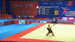 Emma Malewski (GER) FX QF/TF Euros 2023