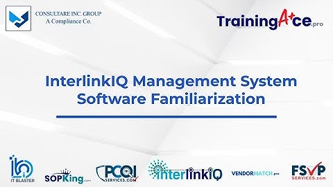 InterlinkIQ Management System Software Part 1 - Introduction and Compliance Dashboard