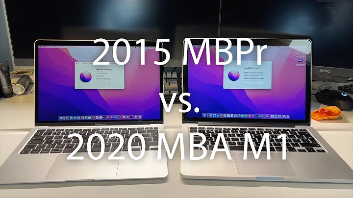 升級時刻：2015 MacBook Pro vs. MacBook Air M1