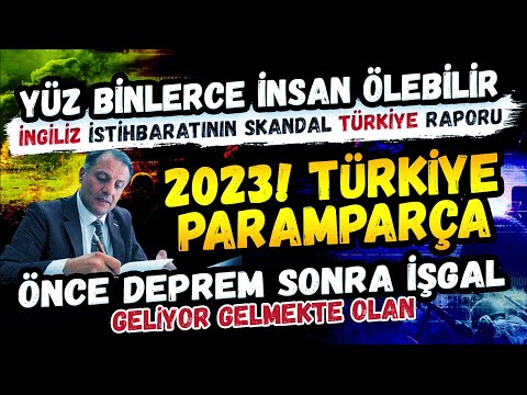 ÖNCE DEPREM SON İŞGAL! İngiliz İstihbaratının Şok Türkiye Planını Hüseyin Hakkı Kahveci anlatıyor