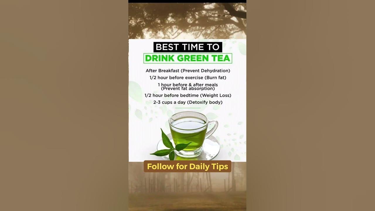best-time-to-drink-green-tea-and-why-youtube