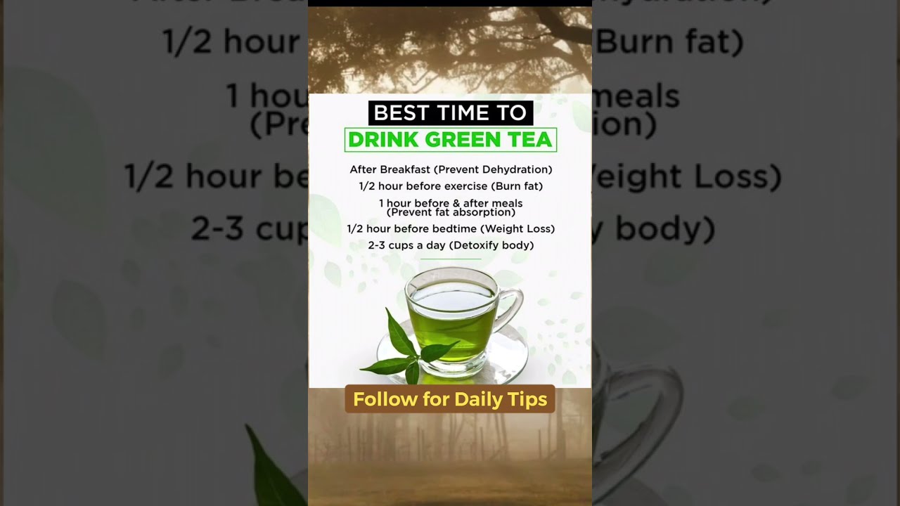BEST TIME To Drink Green Tea and Why YouTube BEST TIME To Drink Green Tea and Why YouTube
