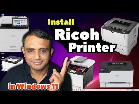 How to Download and Install Any Ricoh Printer Driver in Windows 11 PC or laptop