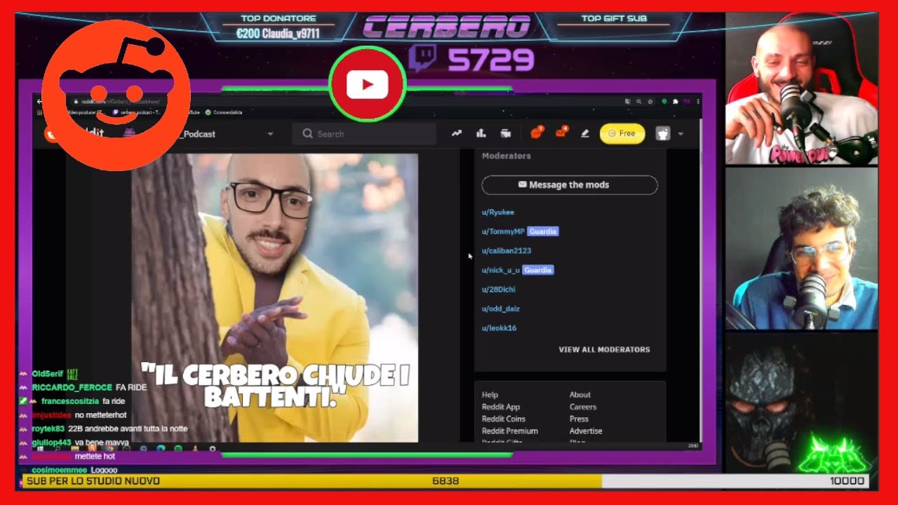 Marra devastato dal Reddit