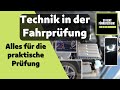 Technik in der Praktischen Führerscheinprüfung. Wissen für den Führerschein